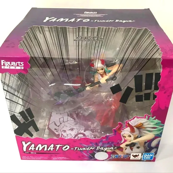 Bandai S.H.Figuarts One Piece Yamato Thunder Bagua Figure Japan NEW